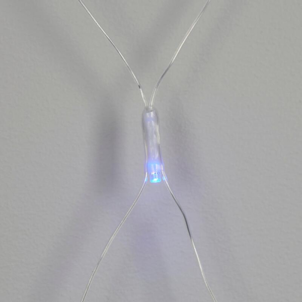 Электрогирлянда голубой 2х3 м