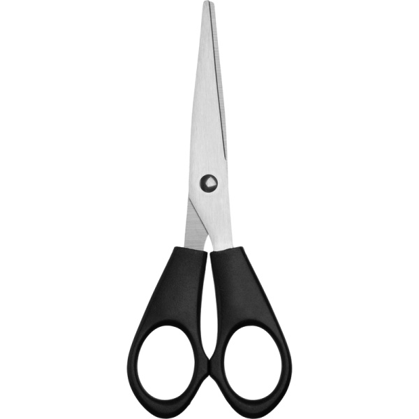 Ножницы Выбор есть 140 мм симметричные пластиковые ручки черного цвета