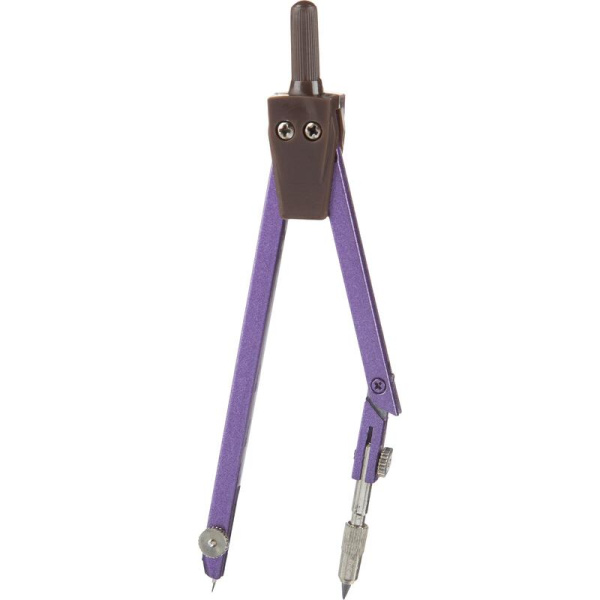 Готовальня Attache BF-A6 3 предмета (в пластиковом пенале с  европодвесом, фиолетовый)