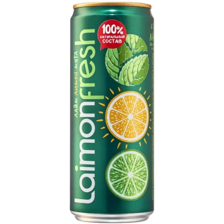 Напиток среднегазированный Laimon Frеsh 0.33 л