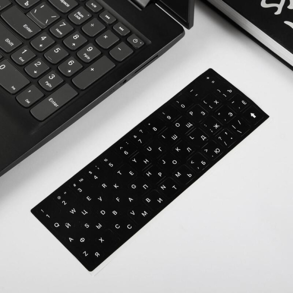 Этикетки для клавиатур Red Line черные (УТ000032336)