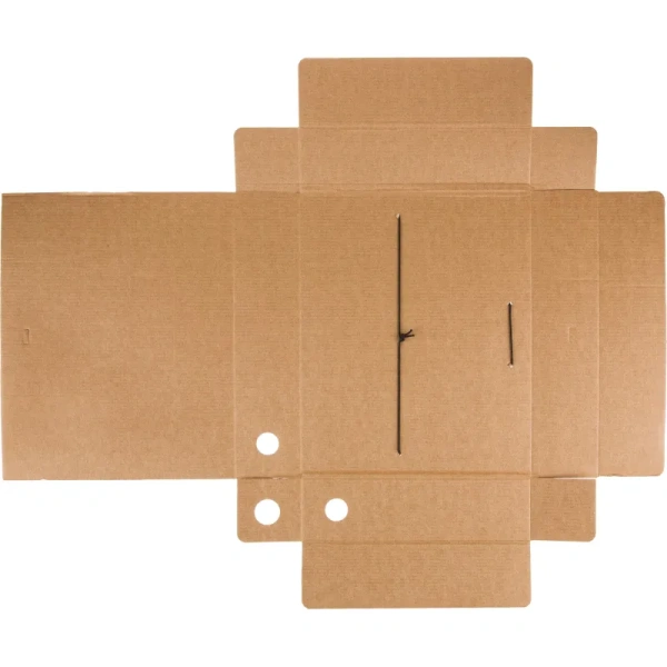 Короб архивный гофрокартон Комус на резинках 262х75x324 мм сиреневый до  770 листов