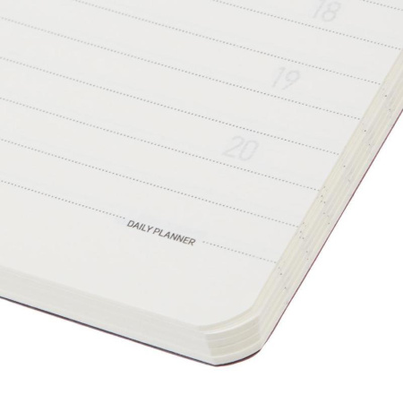 Ежедневник недатированный Bruno Visconti Megapolis Flex искусственная кожа A5 136 листов бордовый (140х210 мм) (артикул производителя 3-531/02)