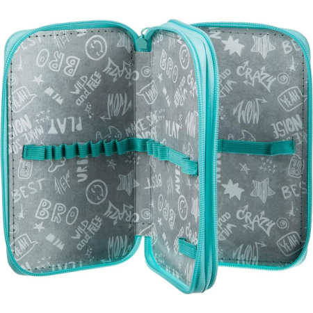 Пенал двухсекционный №1 School Русалка