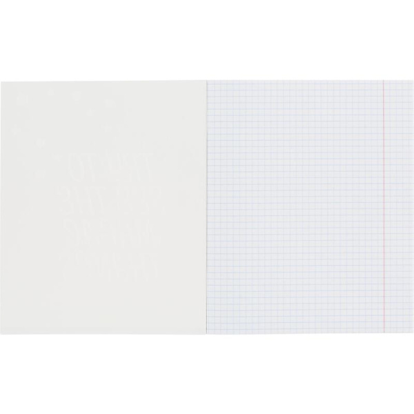 Тетрадь общая Magic stars А5 48 листов в клетку на скрепке обложка с  рисунком ВД-лак