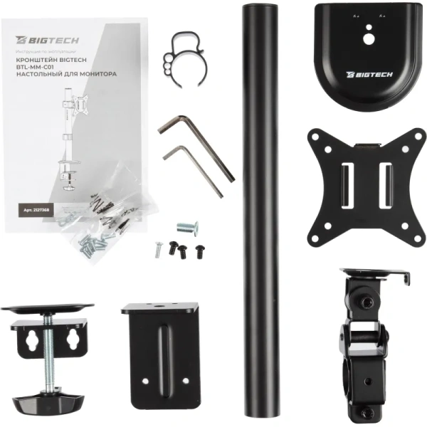 Кронштейн настольный для 1 монитора BigTech BTL-MM-C01