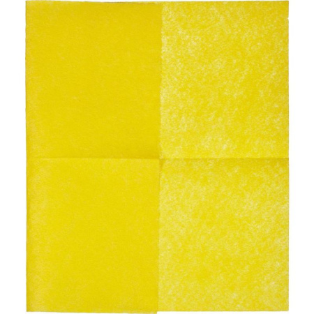 Салфетки хозяйственные Luscan вискоза 30x38 см желтые 3 штуки в упаковке
