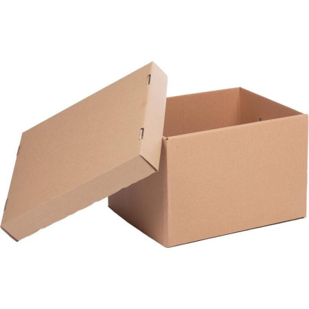 Крышка для архивного короба бежевая 435х340х62 мм