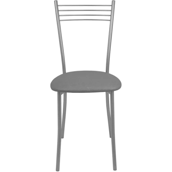 Стул обеденный Хлоя АС серый (искусственная кожа, металл)