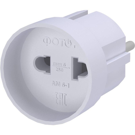 Переходник для розеток Фотон АМ 6-1 (22844)