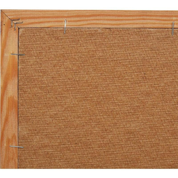 Доска пробковая 45х60 см Attache Economy деревянная рамка