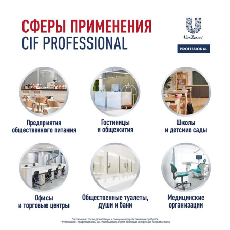 Пятновыводитель Cif Professional спрей 500 мл