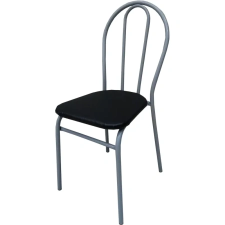 Стул обеденный Strong 31316 чёрный (искусственная кожа, металл)
