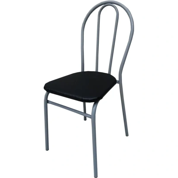 Стул обеденный Strong 31316 чёрный (искусственная кожа, металл)