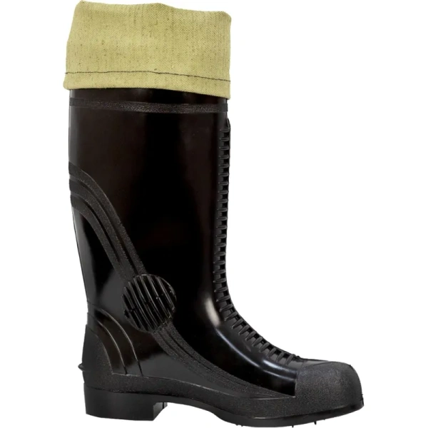 Сапоги утепленные мужские Firestop С397-МТЗ резина с композитным  подноском чёрные (размер 37)