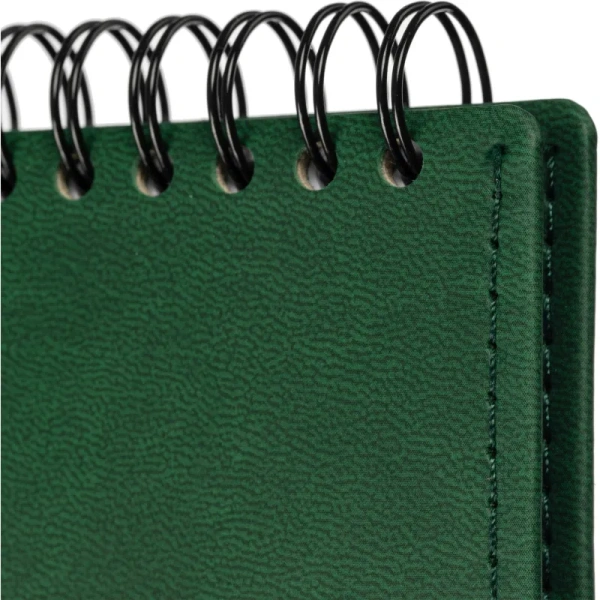 Планинг датированный 2026 год Attache Вива искусственная кожа 303х150 мм  60 листов зелёный