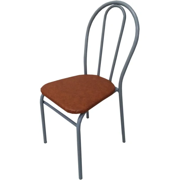 Стул обеденный Strong 31317 коричневый (искусственная кожа, металл)