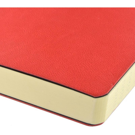 Ежедневник недатированный Bruno Visconti Megapolis Flex искусственная кожа A5 136 листов красный (140х210 мм) (артикул производителя 3-531/10)