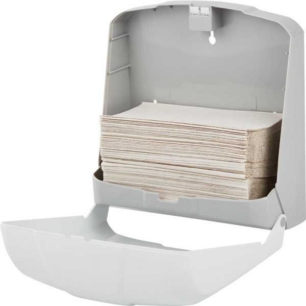 Диспенсер для листовых полотенец Luscan Professional 479407 пластиковый  белый