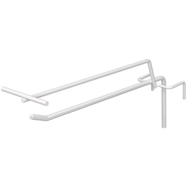 Крючок для перфорации L-200 штыревой с ценником (50 штук в упаковке)