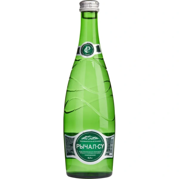 Вода минеральная Рычал-Су лечебно-столовая газированная 0.5 л