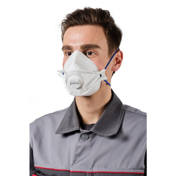 Респиратор Parus 2CK противоаэрозольный с клапаном FFP2