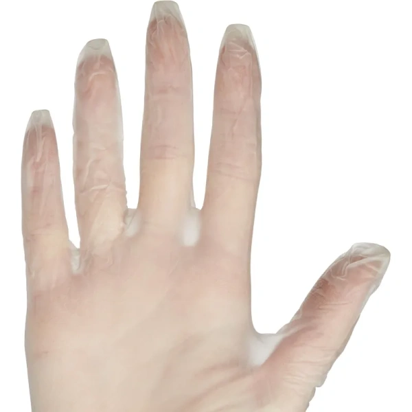 Перчатки медицинские смотровые виниловые Armilla нестерильные  неопудренные размер XL (9-9.5) бесцветные (50 пар/100 штук в упаковке)
