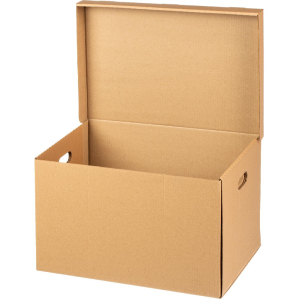 Короб архивный 480x325x295 мм Т-26 Attache Делопроизводство из  гофрокартона