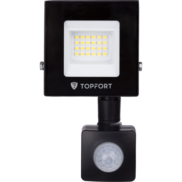 Прожектор светодиодный TOPFORT  с датчиком движения 20 Вт 6500 К 1700 лм   IP65