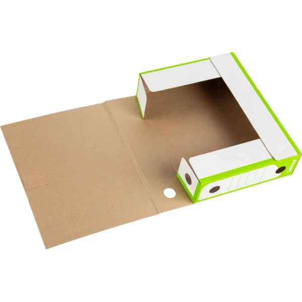 Короб архивный на 2-х завязках Комус 75 мм гофрокартон до 770 листов