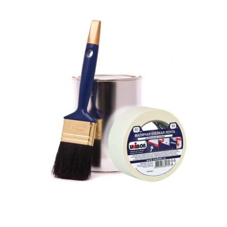 Клейкая лента малярная Unibob легкоудаляемая 50 ммх50 м