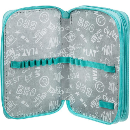 Пенал двухсекционный №1 School Русалка