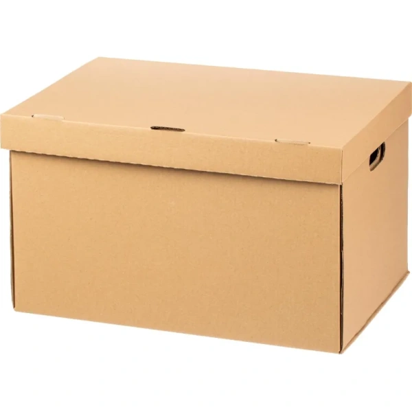 Короб архивный 480x325x295 мм Т-24 Attache Делопроизводство из  гофрокартона