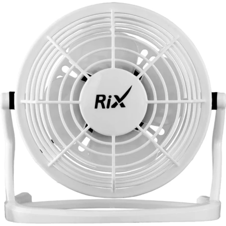 Вентилятор настольный Rix RDF-1500USB белый