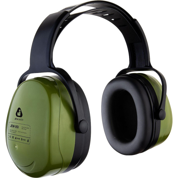 Наушники противошумные Jeta Safety Sonus Max стандартное оголовье 32 дБ  оливковые (JEM-201)
