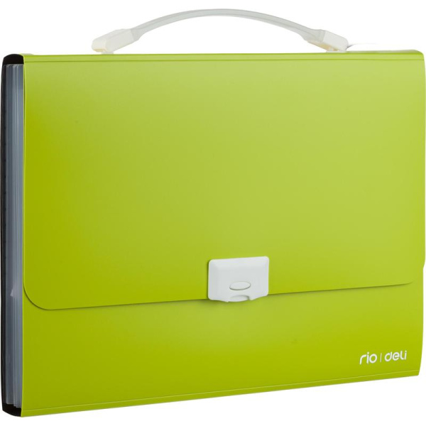 Папка органайзер Deli Rio А4 в ассортименте 7 отделений 330x235 мм