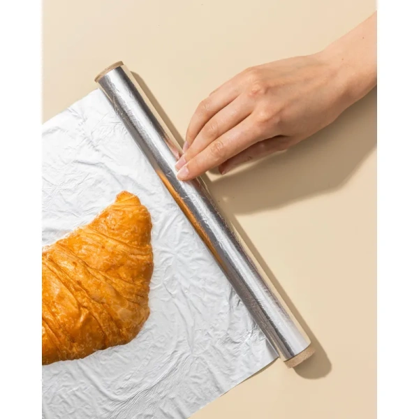 Фольга пищевая алюминиевая Комус 29 см х 10 м (толщина 8 мкм)