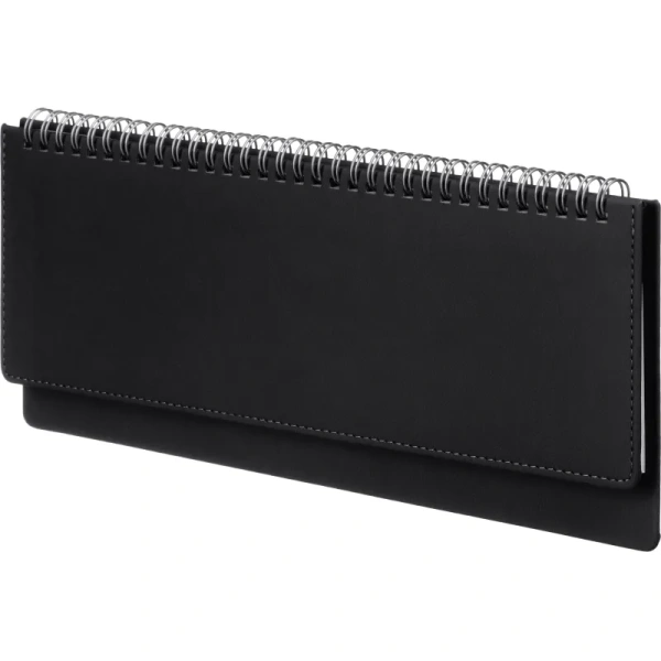 Планинг датированный 2026 год Attache Velvet искусственная кожа Soft Touch 64 листа  чёрный