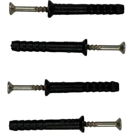 Вешалка настенная H1031B черная (3 крючка)