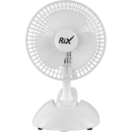 Вентилятор настольный Rix RDF-1500WB белый