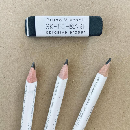 Ластик Sketch&Art каучуковый прямоугольный 65x15х10 мм