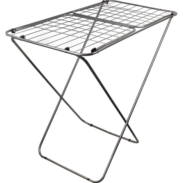 Сушилка для белья напольная складная Vepsmann VN-402 (166x53x87 см)  серая