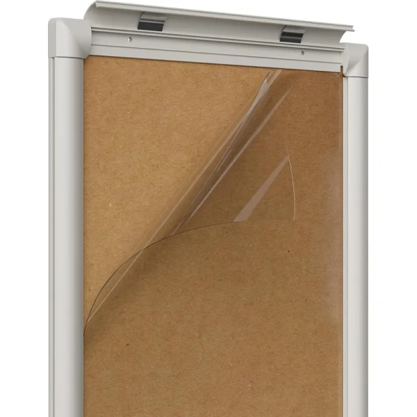 Рамка А2 Attache пласт.клик-профиль, углы прямоугольные, цвет серый