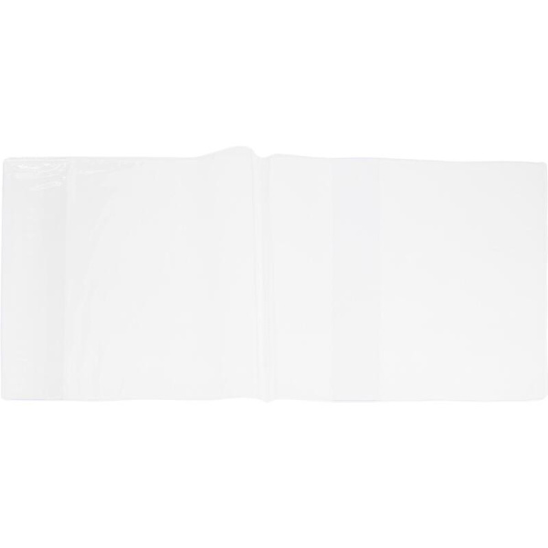 Набор обложек для прописей Комус Класс 10 штук в у паковке (243x455 мм,  110  мкм) прозрачные