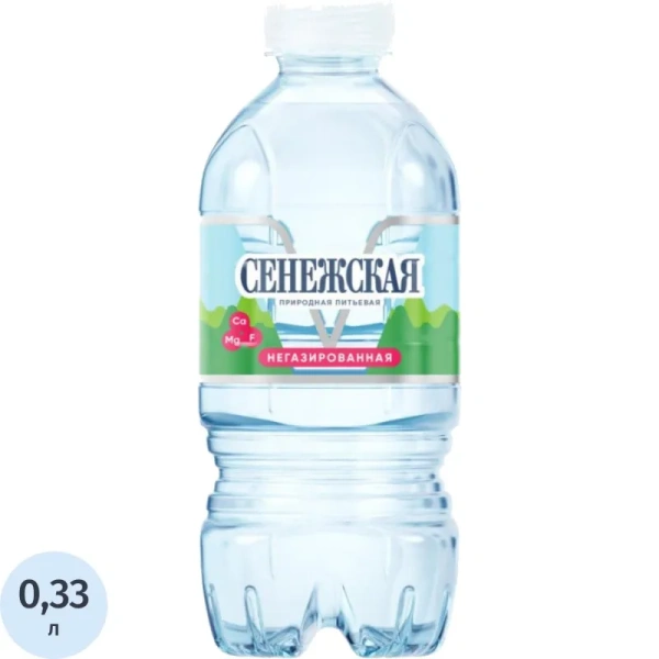 Вода питьевая Сенежская негазированная 0.33 л