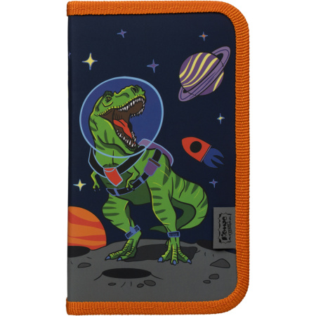 Пенал односекционный Комус Класс Cosmoreх синий