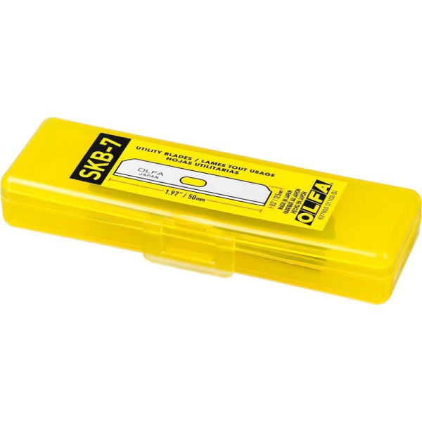 Лезвия сменные для канцелярских ножей Olfa OL-SK-7 12 мм (10 штук в упаковке)