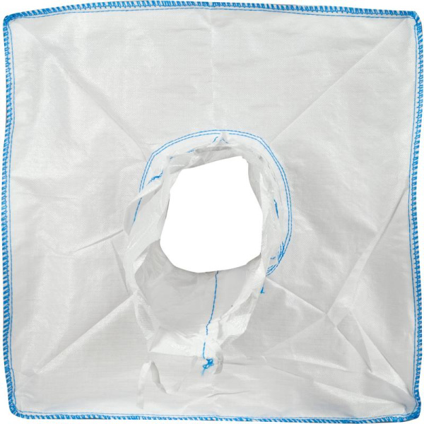 Мешок биг-бэг четырехстропный 95х95х130 см (верх юбка, дно клапан)