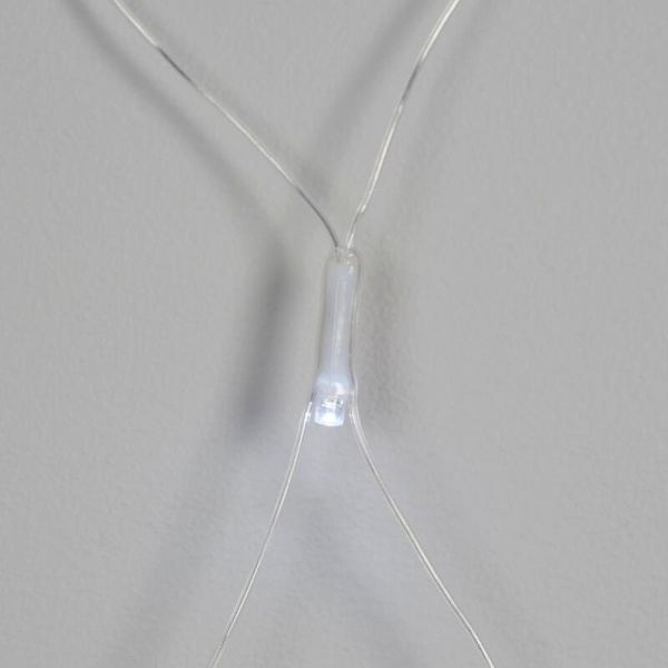 Электрогирлянда холодный белый свет 2х3 м