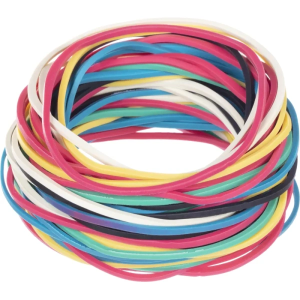 Резинка для денег Комус 100 г диаметр 60 мм цветная